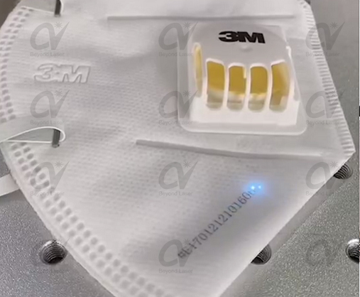 口罩用激光打標機加工的效果好嗎？