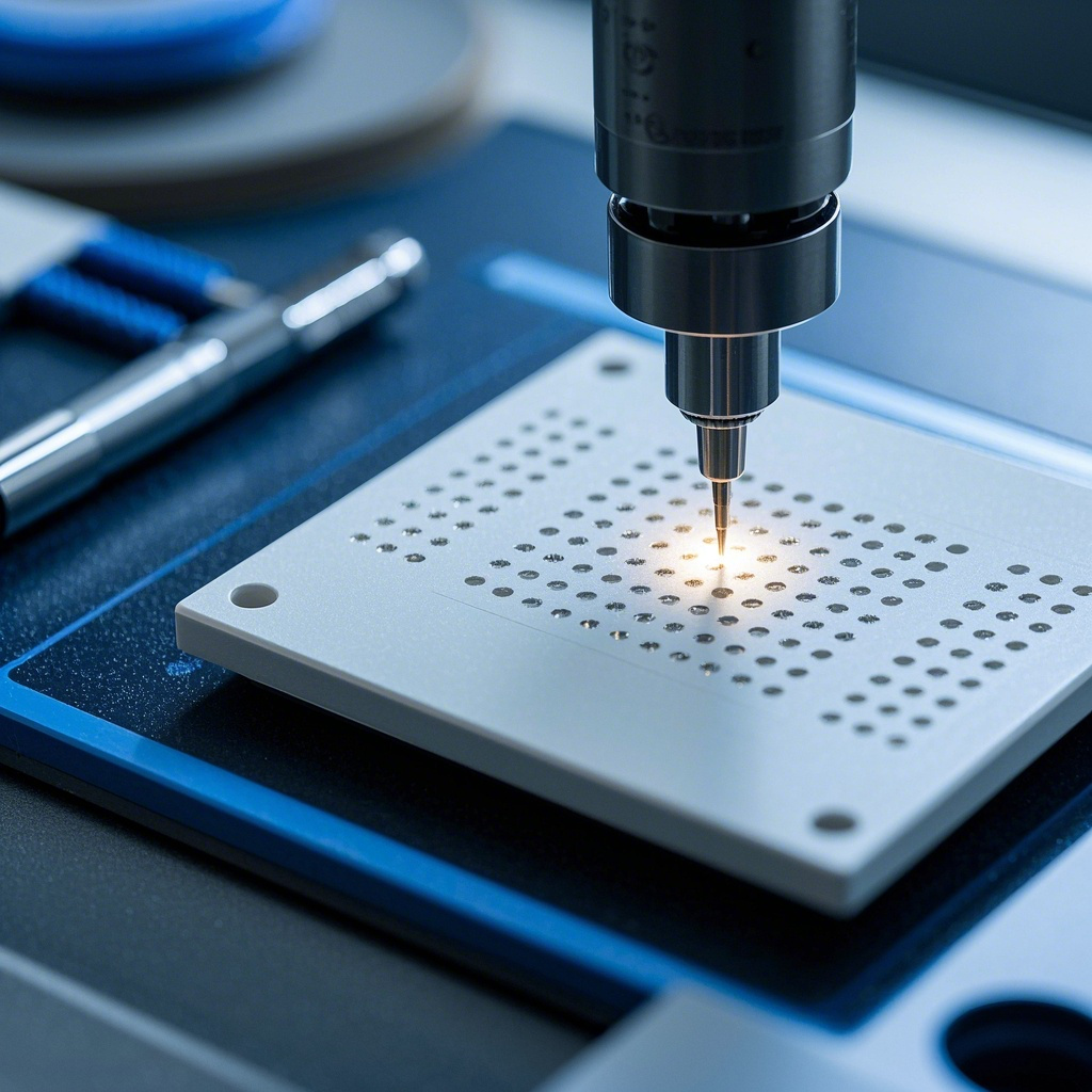 陶瓷材料激光鉆孔機(jī)：突破加工瓶頸的精密制造解決方案