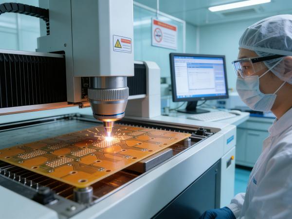 FPC紫外皮秒激光鉆孔 (6)