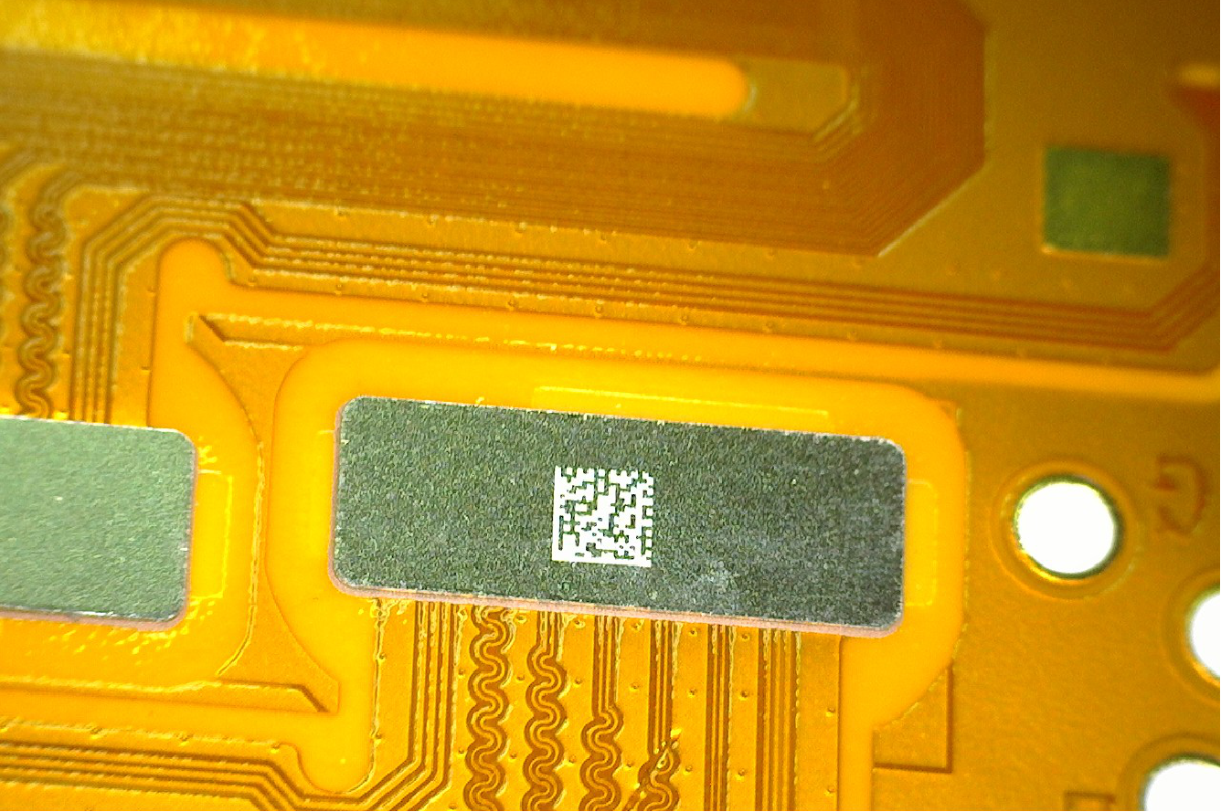 fpc補強鋼片打碼
